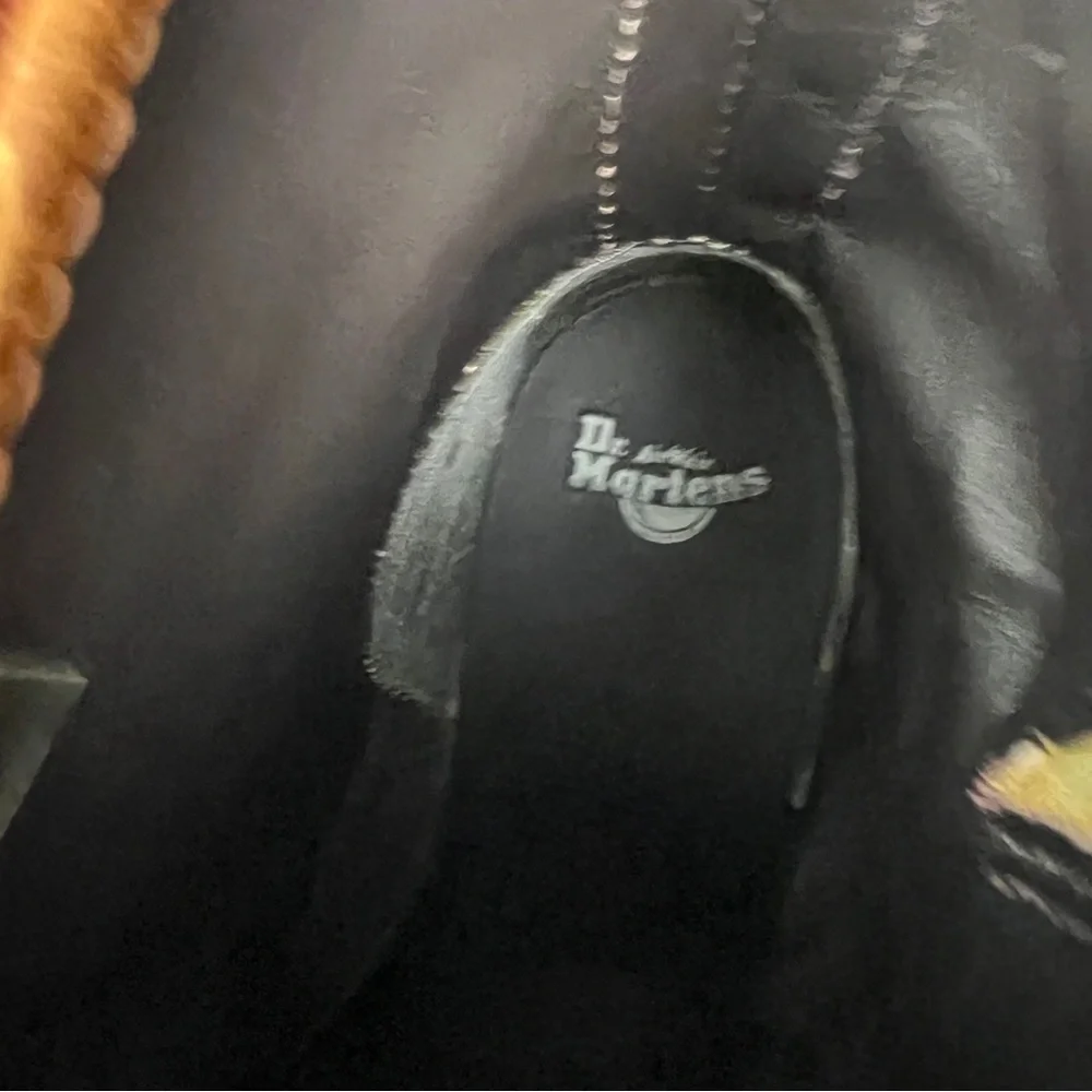 Dr Martens x Pendleton RARE Wool Tapestry Panel Leather Boots - Picture 9 of 9